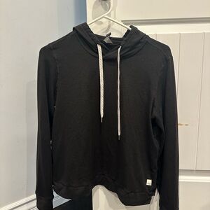 Vuori Black Crew Neck Sweater